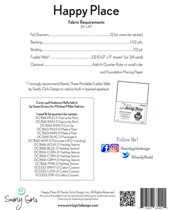 Happy Place by Swirly Girls