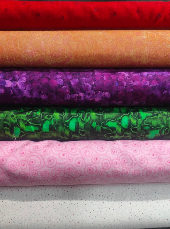 Tonal Mystery Yard Cuts  Fabric - StoryQuilts.com