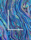 Blue Utopia Metallic Blue Marble-2