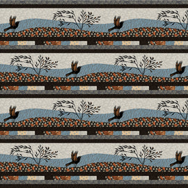 Origins Silhouetted Border Stripe ORIG5185-MU