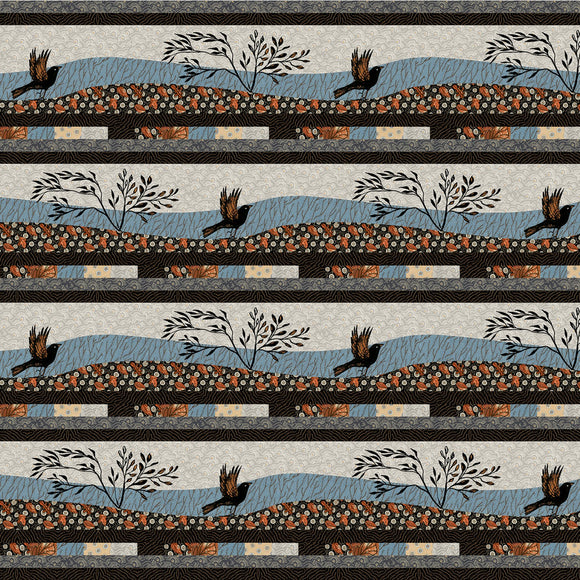 Origins Silhouetted Border Stripe ORIG5185-MU