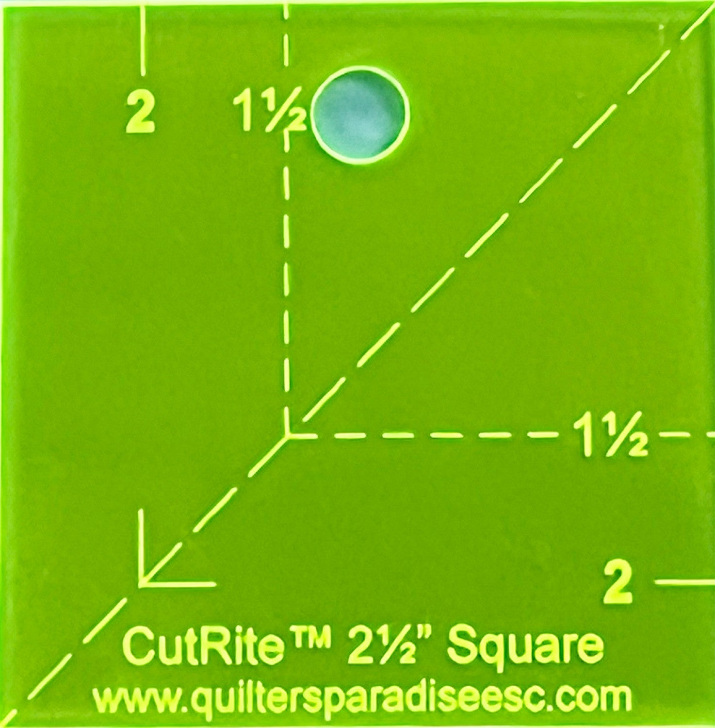 CutRite 2-1/2in Square Tempalte # QP031748 | StoryQuilts.com