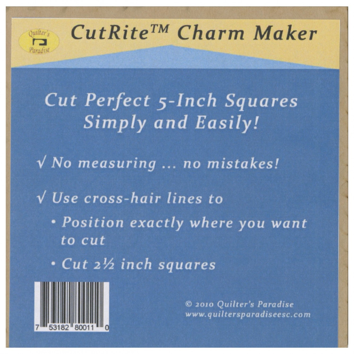 Cut Rite Charm Maker # QP80011