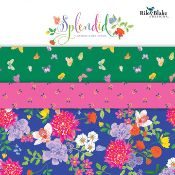Splendid 2 1/2" Rolie Polie  Fabric - StoryQuilts.com