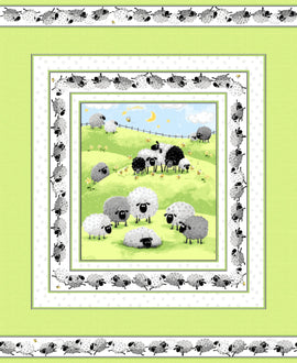 Lewe the Ewe Quilt Panel 36in x 44/45in # SB20330-810