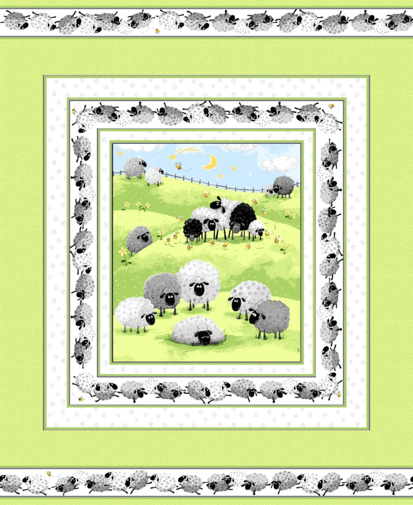 Lewe the Ewe Quilt Panel 36in x 44/45in # SB20330-810