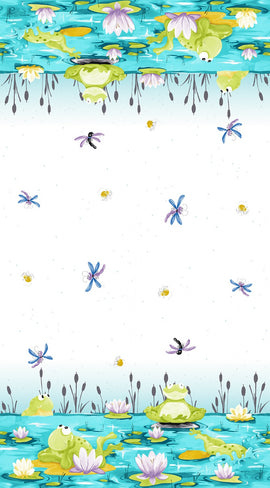 Aqua Paul's Pond Double Border # SB20407-930