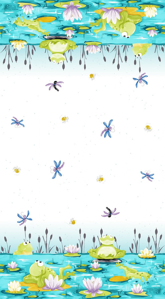 Aqua Paul's Pond Double Border # SB20407-930