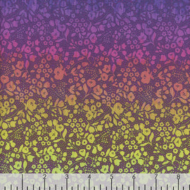 Berry Smoothie Floral Ombre # 6939S-56,  sold in 1/2 yard increments. - 0