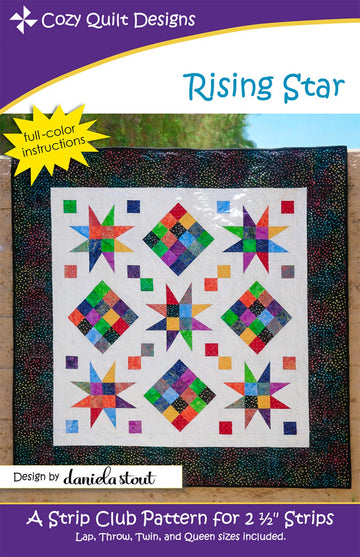 Cozy Strip Club - Rising Star  Pattern - StoryQuilts.com
