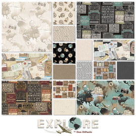 10in Squares Explore, 42pcs TSQ0484