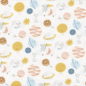 Dear Stella Fabrics To The Moon Planetary Glacier
