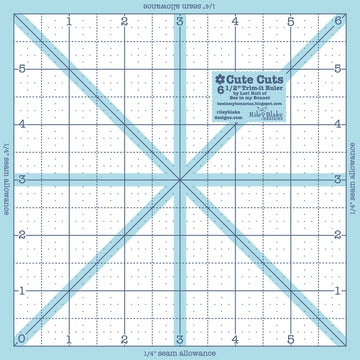 Trim It Ruler Square 6-1/2in x 6-1/2in # STTI-5528
