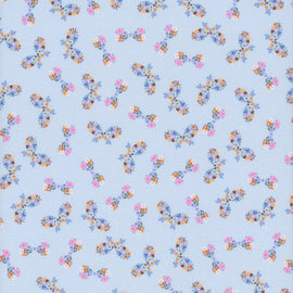 Dear Stella Fabrics Tutu Much Attitude Floral Butterflies Sea,  sold in 1/2 yard increments