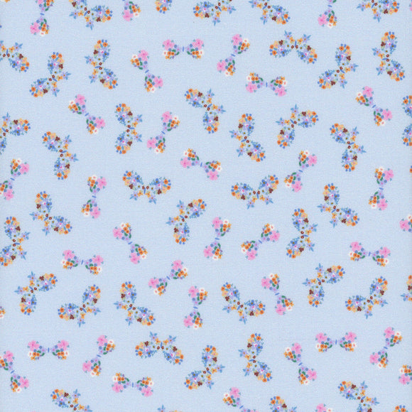 Dear Stella Fabrics Tutu Much Attitude Floral Butterflies Sea,  sold in 1/2 yard increments