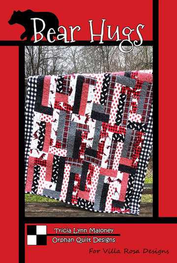 Bear Hugs # VRDOQ060  Pattern - StoryQuilts.com