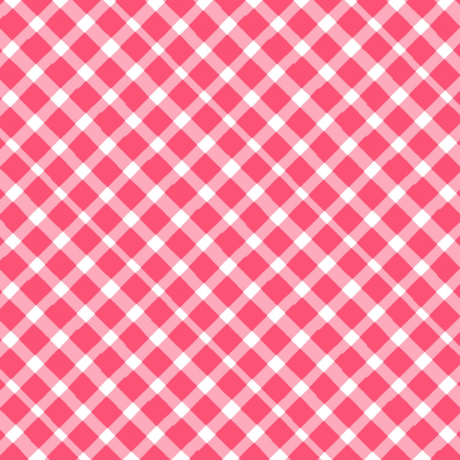 Light Red Love is in the Air Diagonal Plaid Valentines # Y4293-4