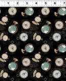 Black Explore Digital Time Zone Y4301-3-2