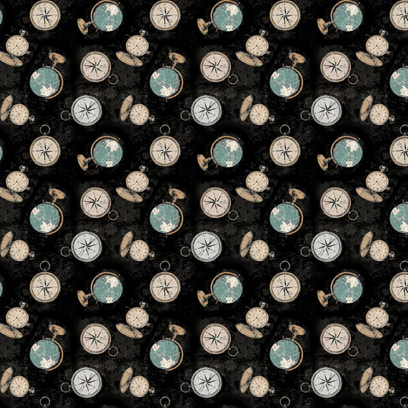 Black Explore Digital Time Zone Y4301-3