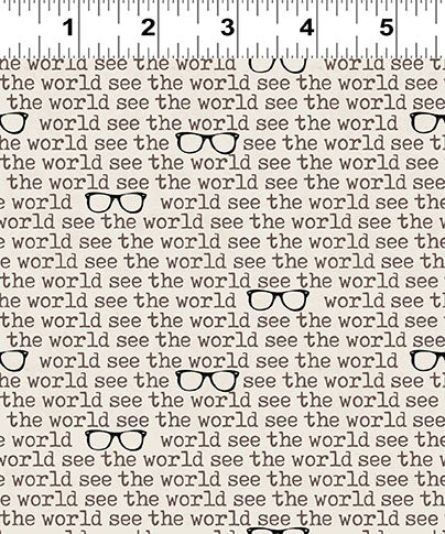 Light Khaki Explore See the World Y4302-11