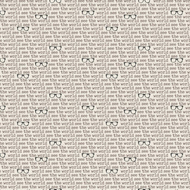 Light Khaki Explore See the World Y4302-11