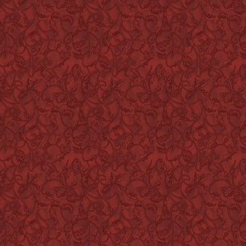 Winterberry scroll by Benartex 9645-10 1/2 yard
