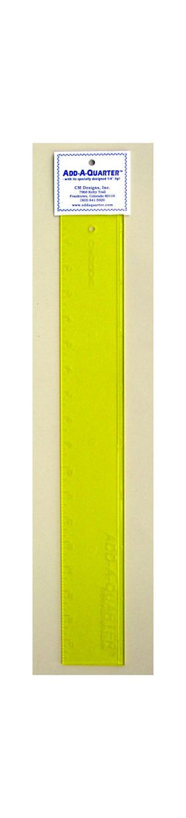 Add A-Quarter Ruler 2 1/2in x 18in # CM18