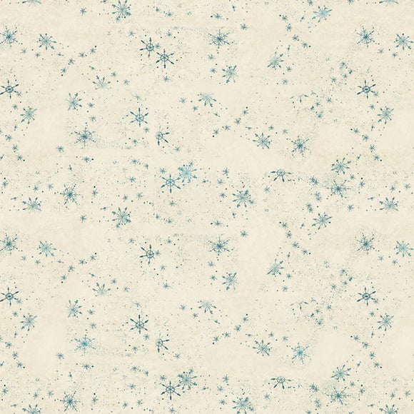 Snovalley - Digital Snowflakes Lt Butter Y3874-58 Light Butter,  sold in 1/2 yard increments