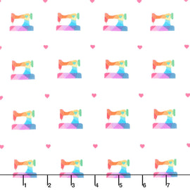 Make Geo Sewing Machine White RB022924 - 0