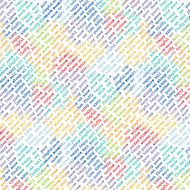 Feeline Good - White Diagonal Words