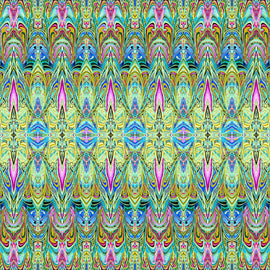 Blue Lava Digital- Duets by Benartex