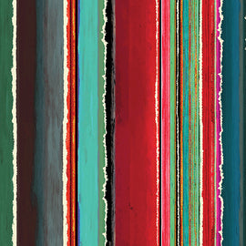 Heartscapes - Stripe Aholic Red/Multi By Paula Nadelstern 13145-10,  sold in 1/2 yard increments