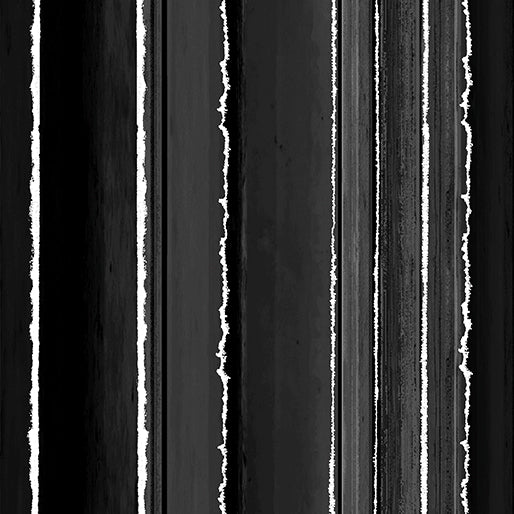 Heartscapes - Stripe Aholic black/white By Paula Nadelstern 13145-12