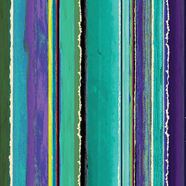 Heartscapes - Stripe Aholic Turquoise/Multi By Paula Nadelstern 13145-82,  sold in 1/2 yard increments