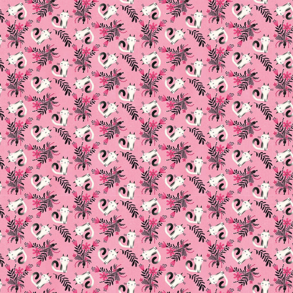 Pink Tossed Kitty from Purrfect Cats by Terry Runyan Collection