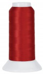 MicroQuilter Poly 100wt 3000yd Cone Bright Red  Thread - StoryQuilts.com
