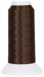 MicroQuilter Poly 100wt 3000yd Cone Dark Brown  Thread - StoryQuilts.com