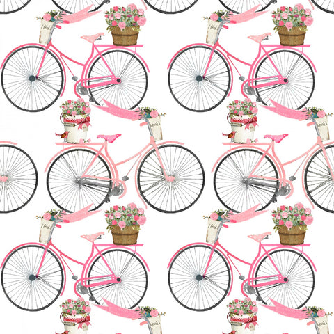 White Flower Bicycles from 3 Wishes