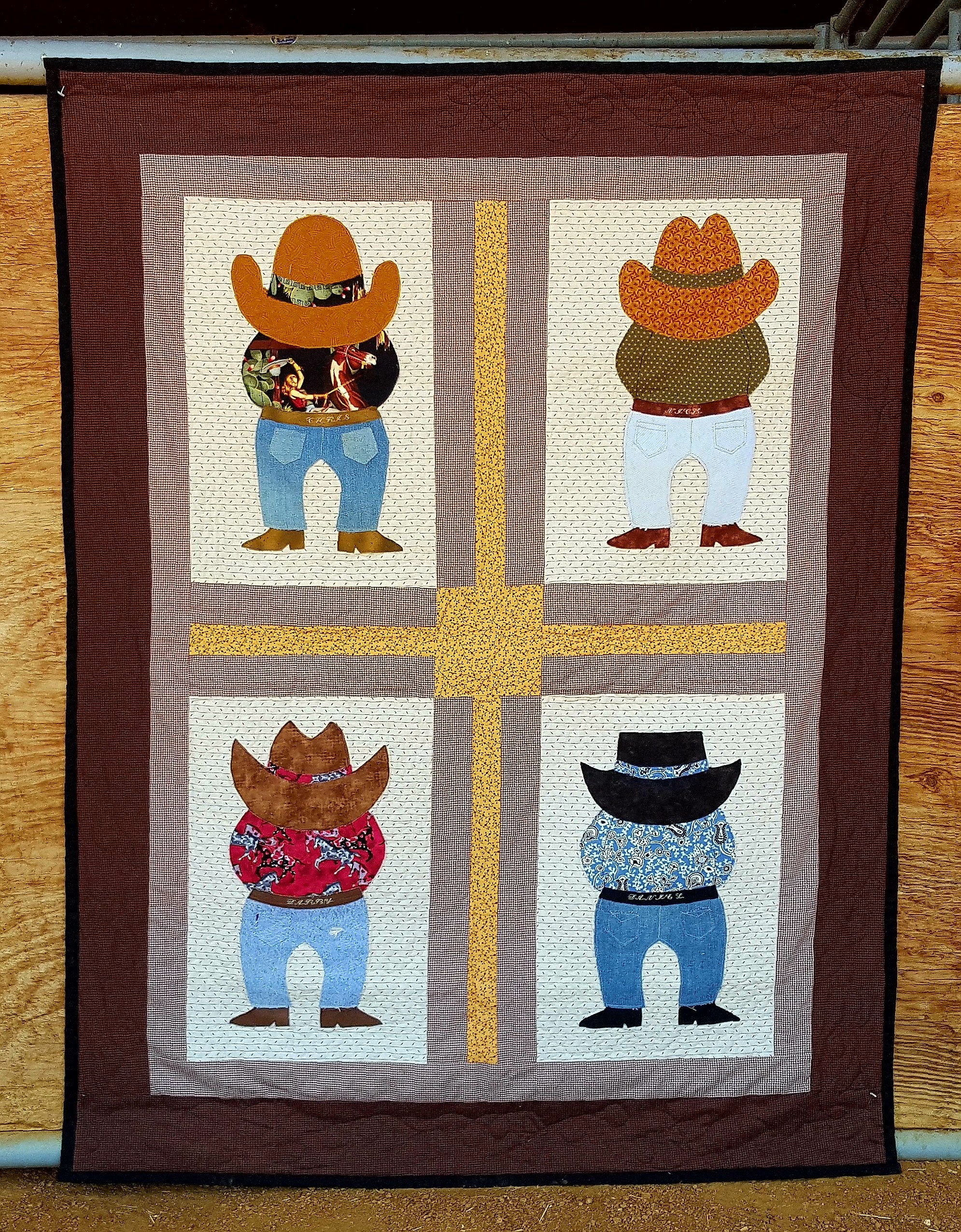 Big Bad Boy Brothers  Pattern - StoryQuilts.com