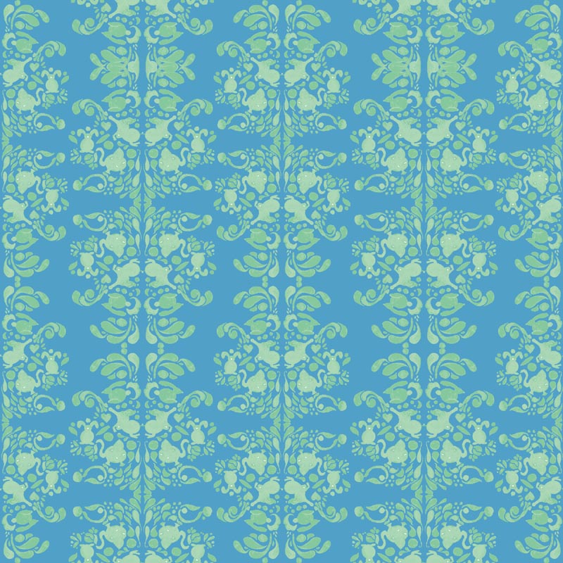 Sweet Baby - Baby Brocade - Aqua