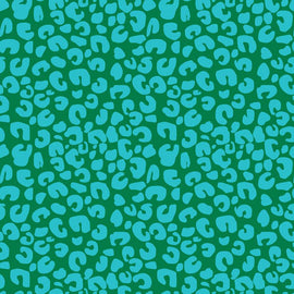 Happy Camper - Wu Leopard - Teal