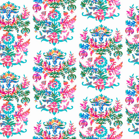 Happy Camper - Mattie - White,  sold in half yard increments