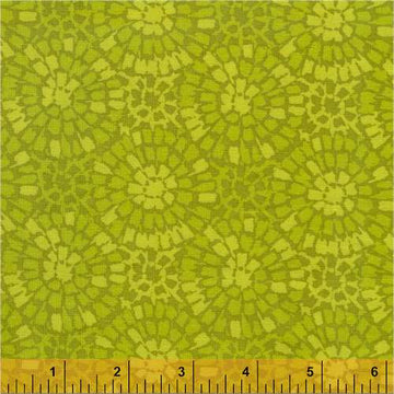 Software Green  Fabric - StoryQuilts.com