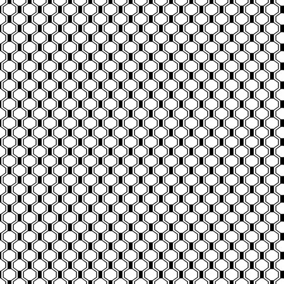 Black Waffle  Fabric - StoryQuilts.com