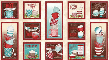 Cuppa Cocoa Panel 27570-234  Fabric - StoryQuilts.com