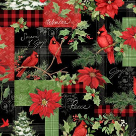 Season of Heart Patchwork Design by Susan Winget