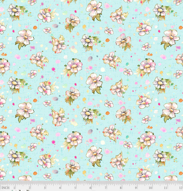 Boots & Blooms Medium Floral Toss BBLO 4740 T