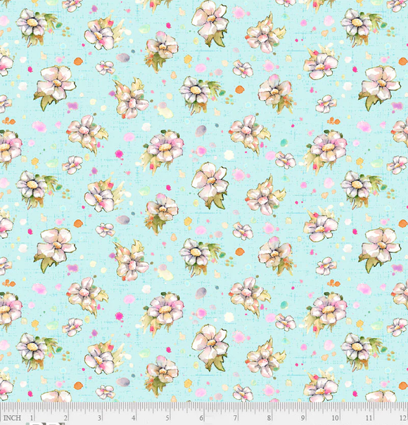 Boots & Blooms Medium Floral Toss BBLO 4740 T