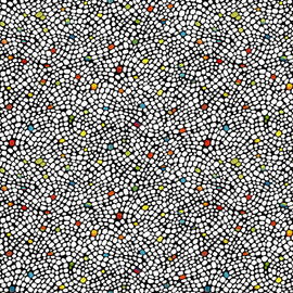 White Magic Digitally Printed  Fabric for quilting and sewing projects - StoryQuilts.com