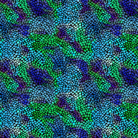 Blue Magic Digitally Printed  Fabric - StoryQuilts.com